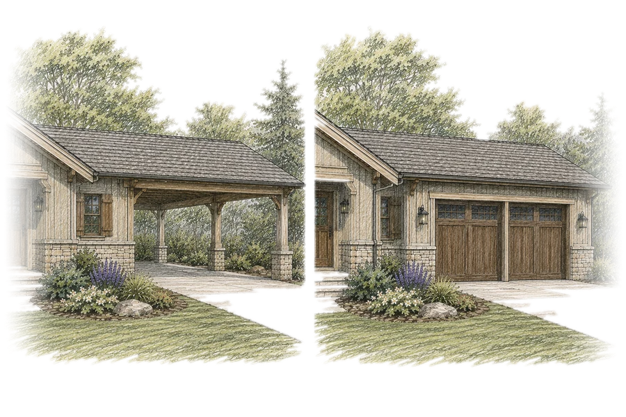 Carport Enclosure & Conversion
